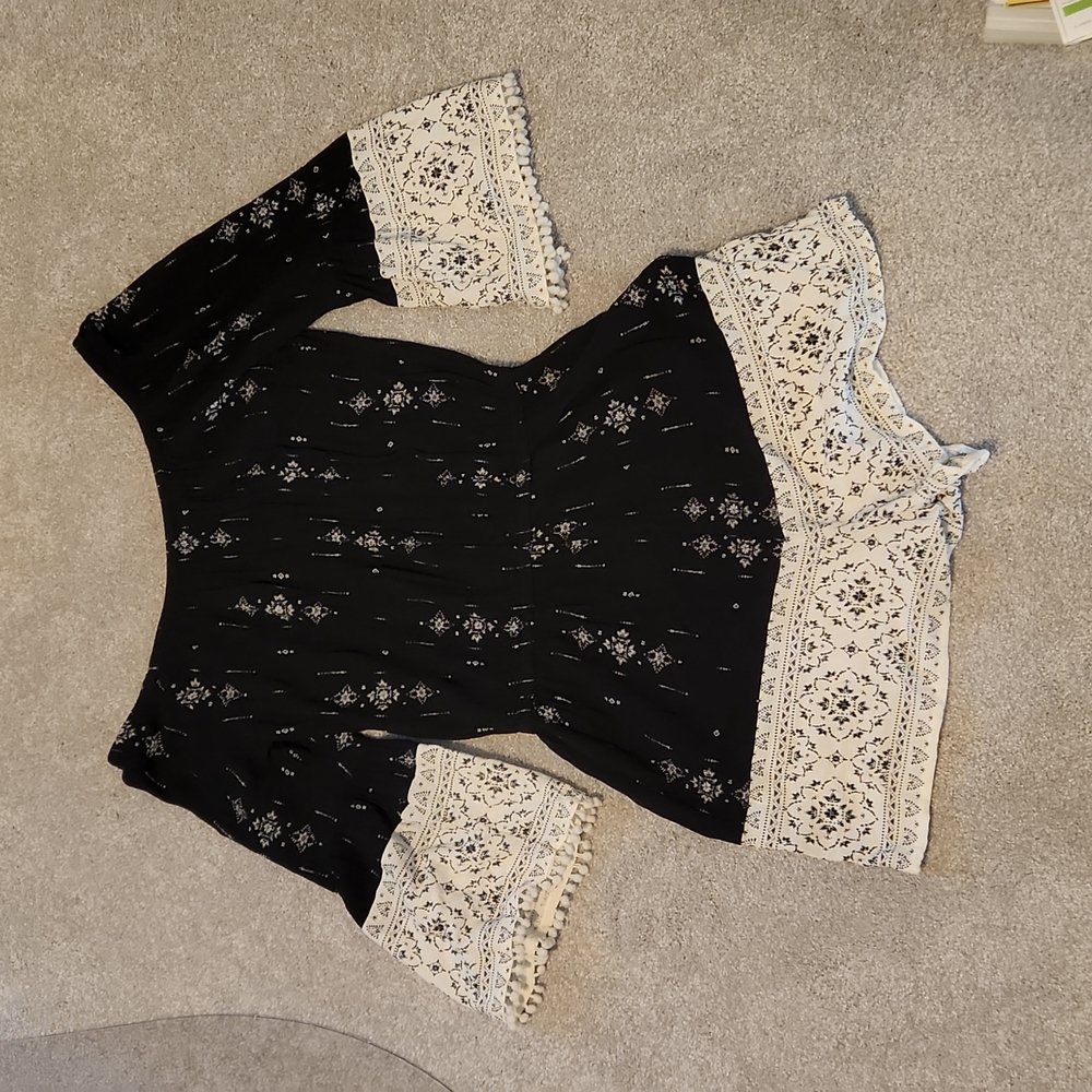 Adorable romper for long torso
